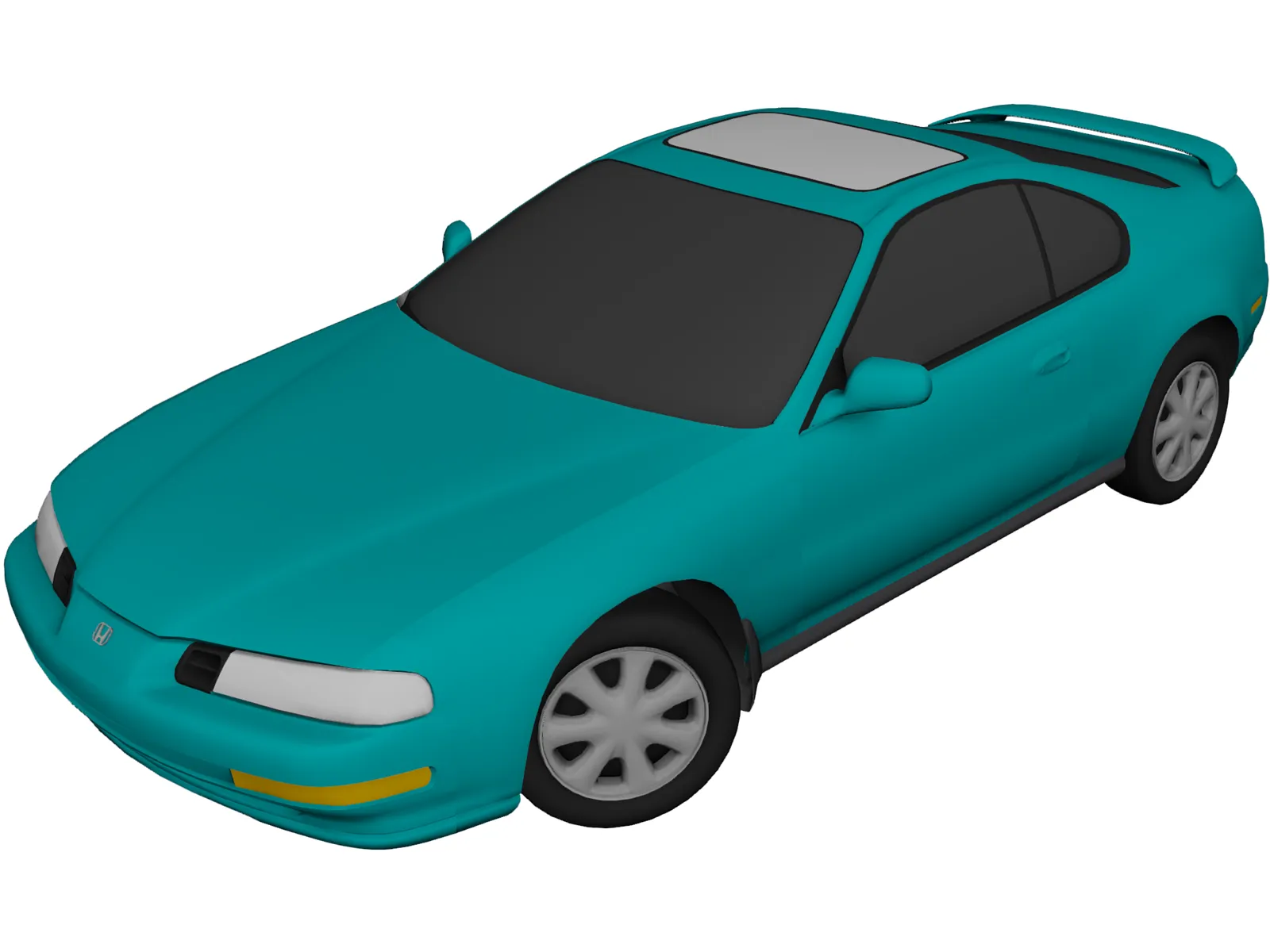 Honda Prelude (1993) 3D Model