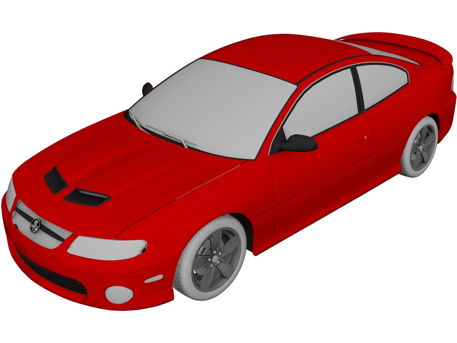 Holden Monaro 3D Model