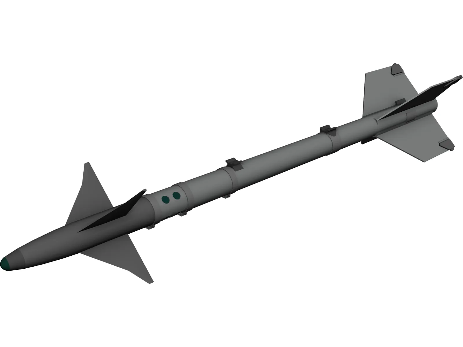 AIM-9L 3D Model