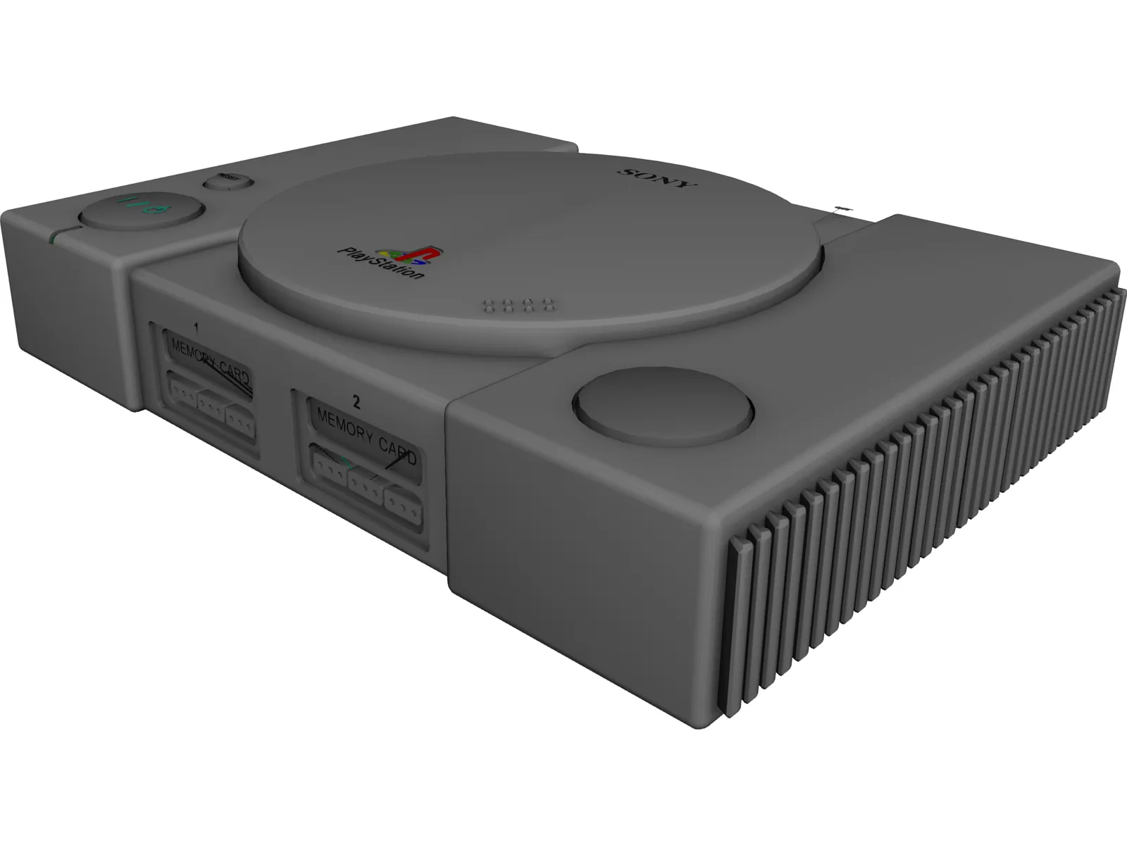 Playstation 3D Model - 3D CAD Browser