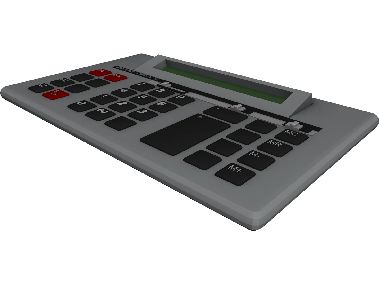 Calculator 3D Model