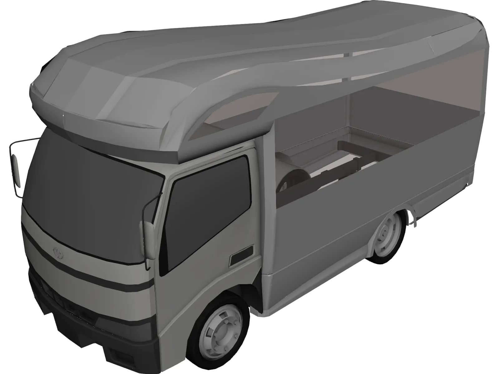 Camper Van 3D Model