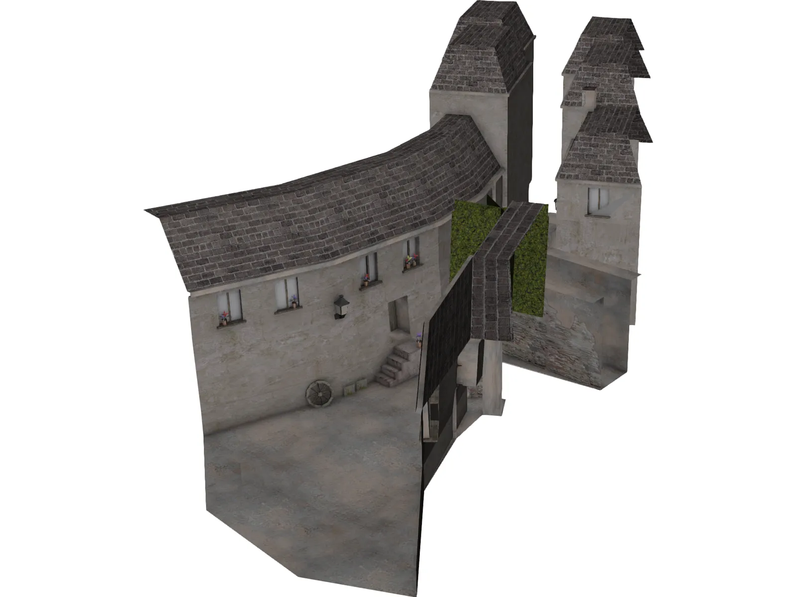 Village 3D Model