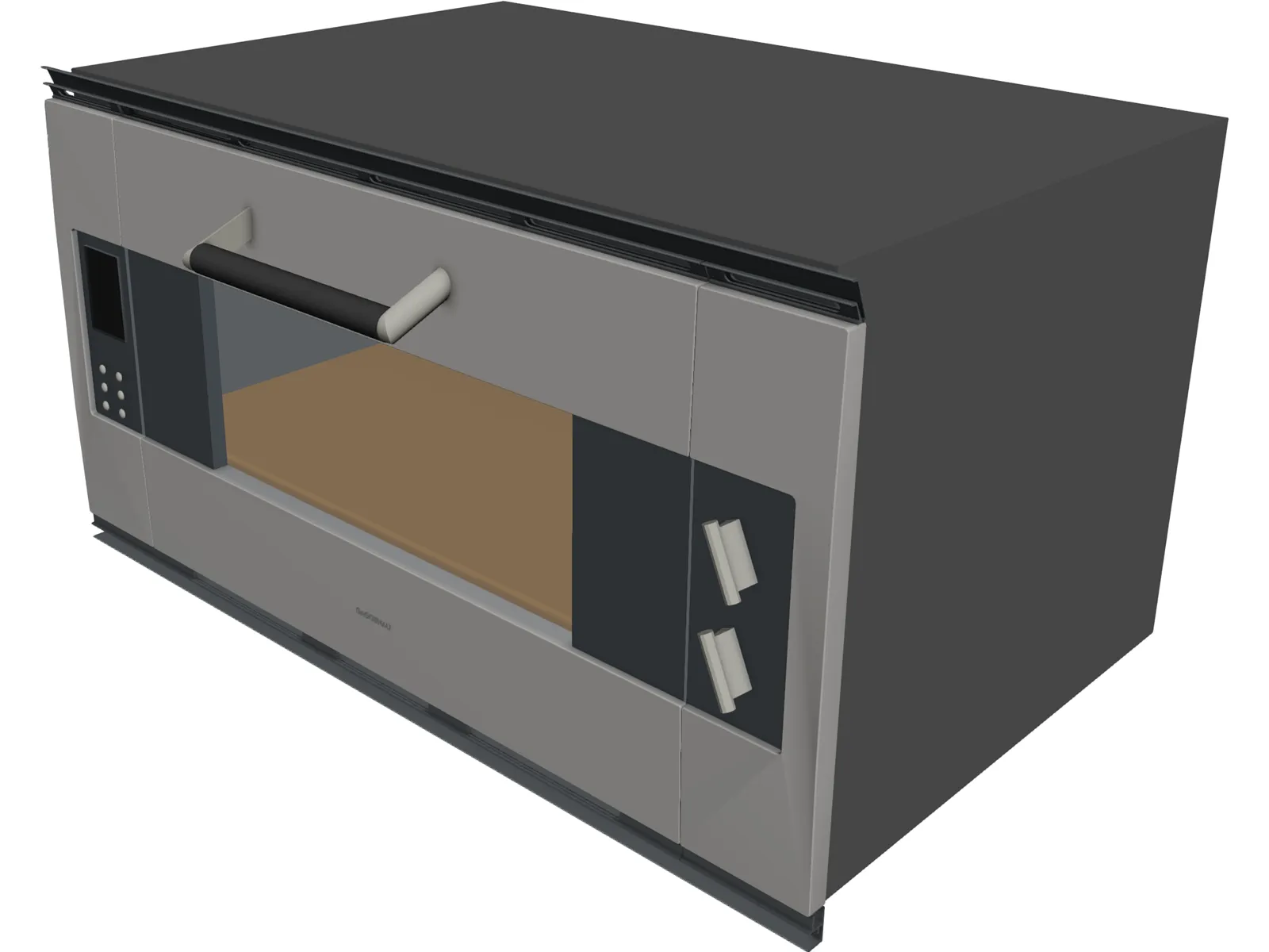 Microwave Gaggenau 3D Model