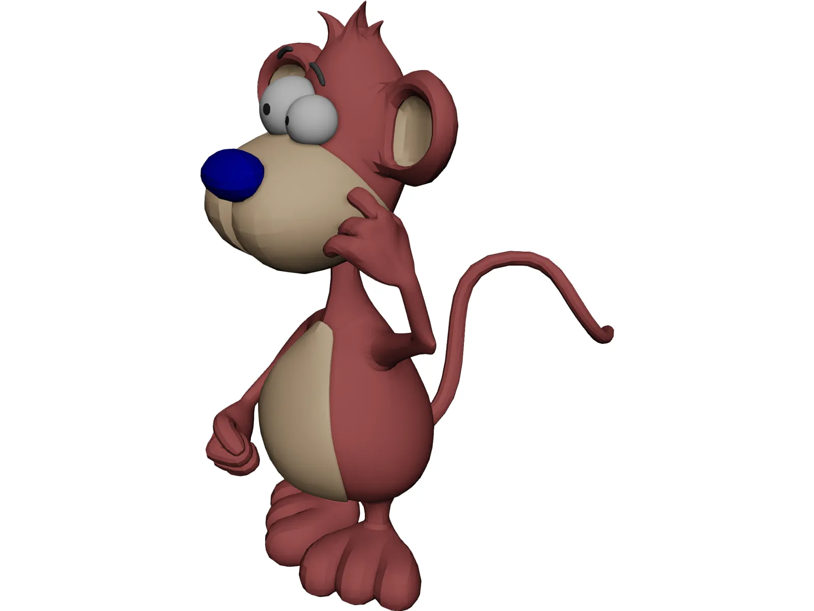 Monkey 3D Model