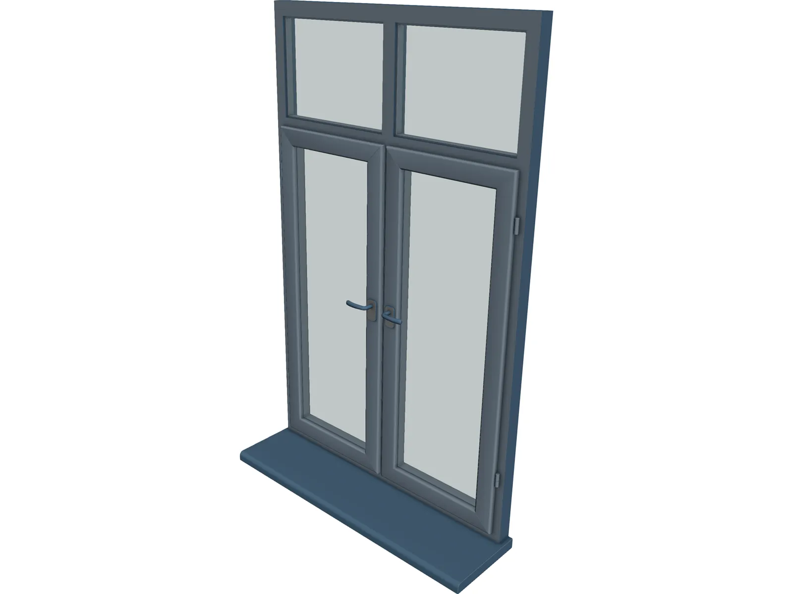 PVC Window 3D Model