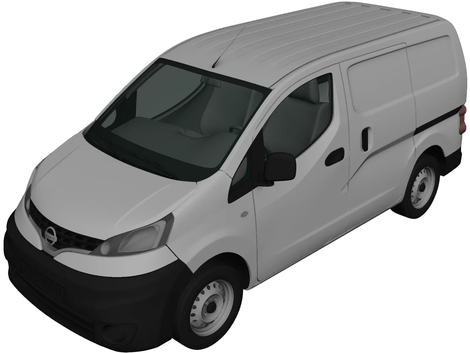 Nissan NV200 (2010) 3D Model