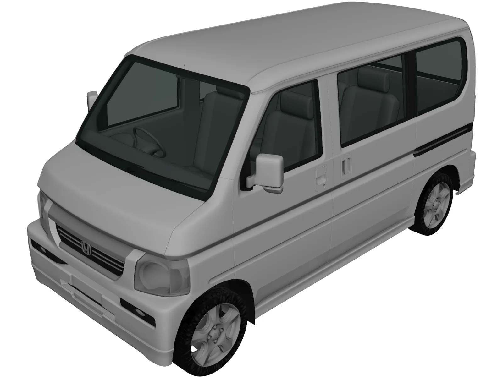 Honda Vamos (2012) 3D Model