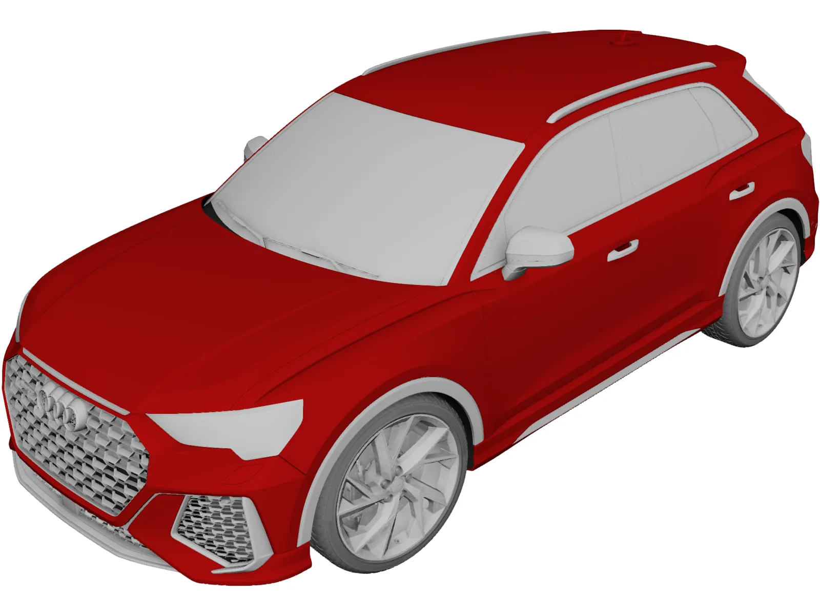 Audi RS Q3 (2020) 3D Model