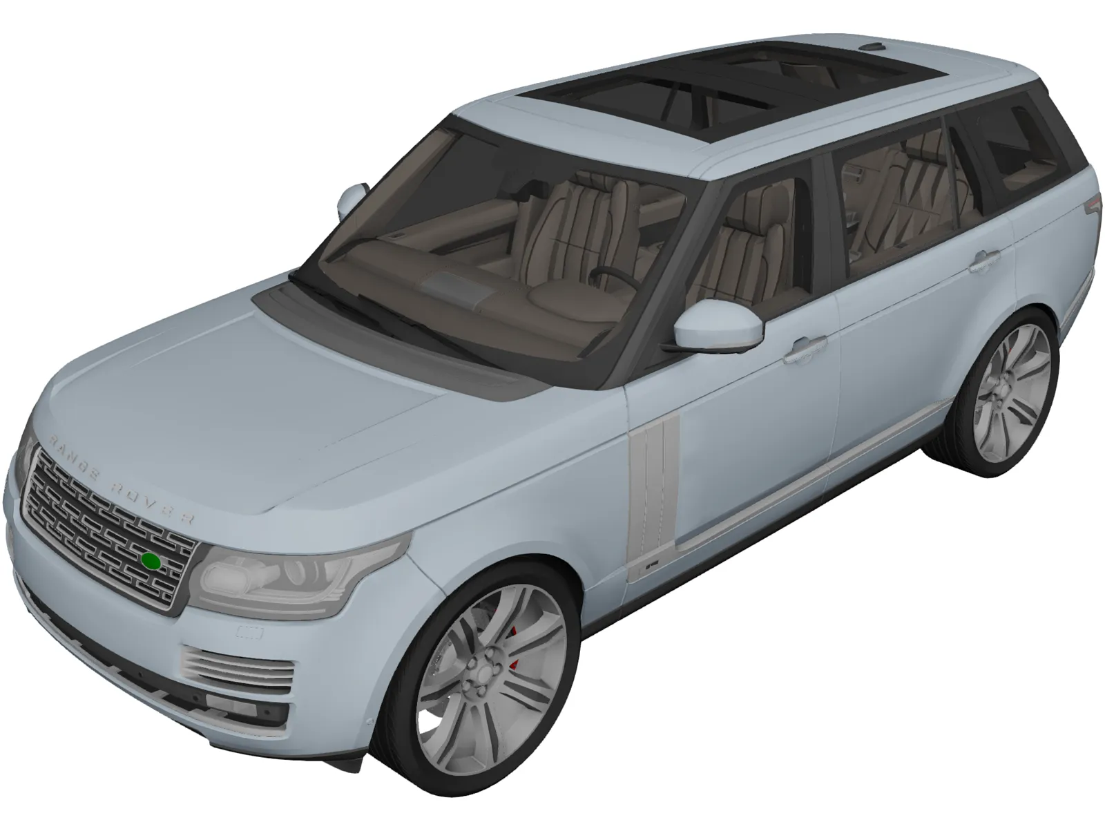 Range Rover Vogue (2013) 3D Model