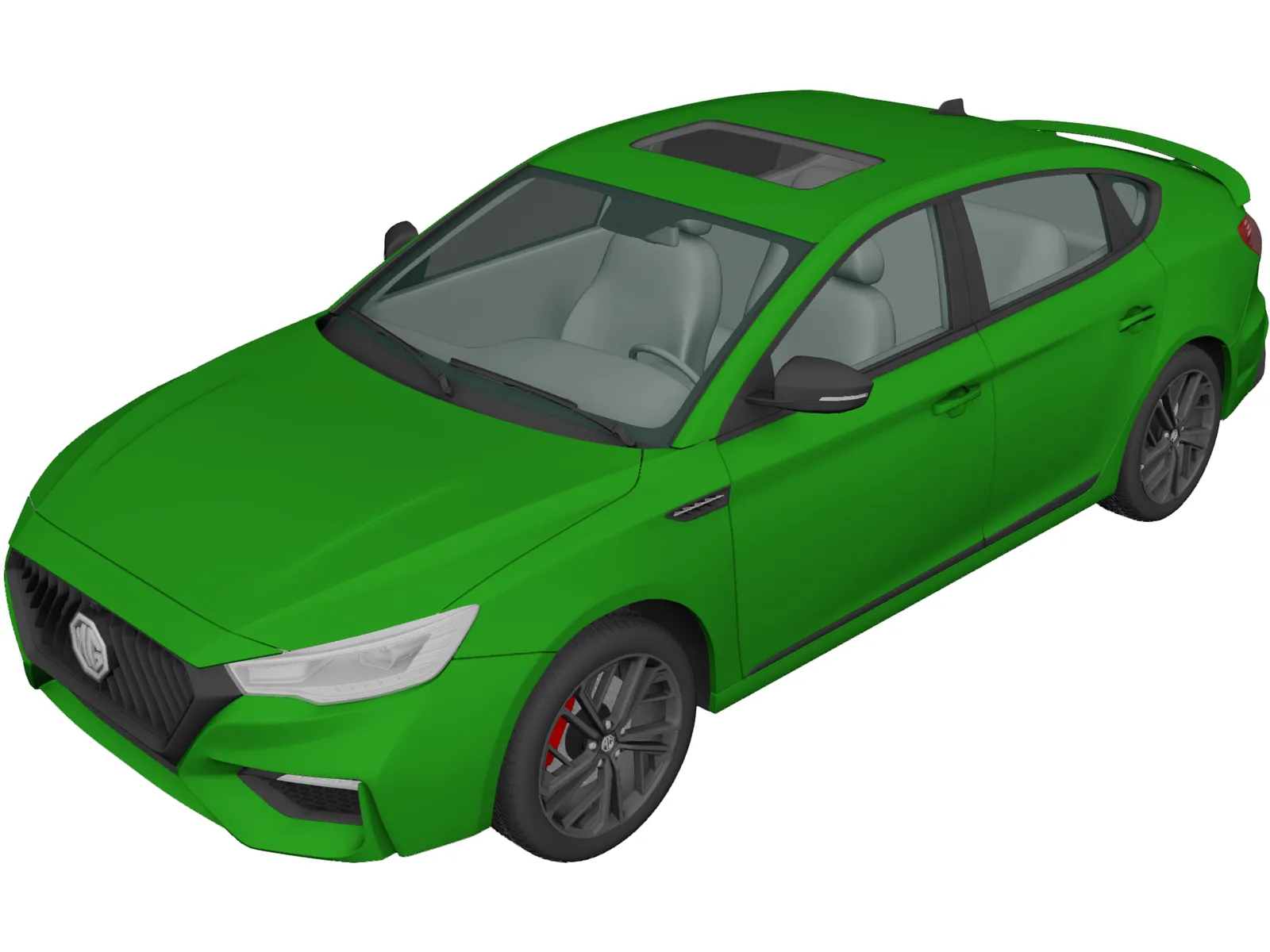 MG 6 (2021) 3D Model