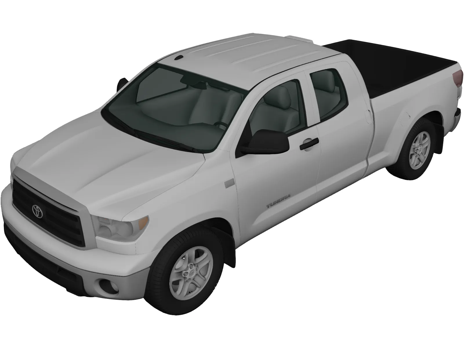Toyota Tundra Double Cab (2011) 3D Model