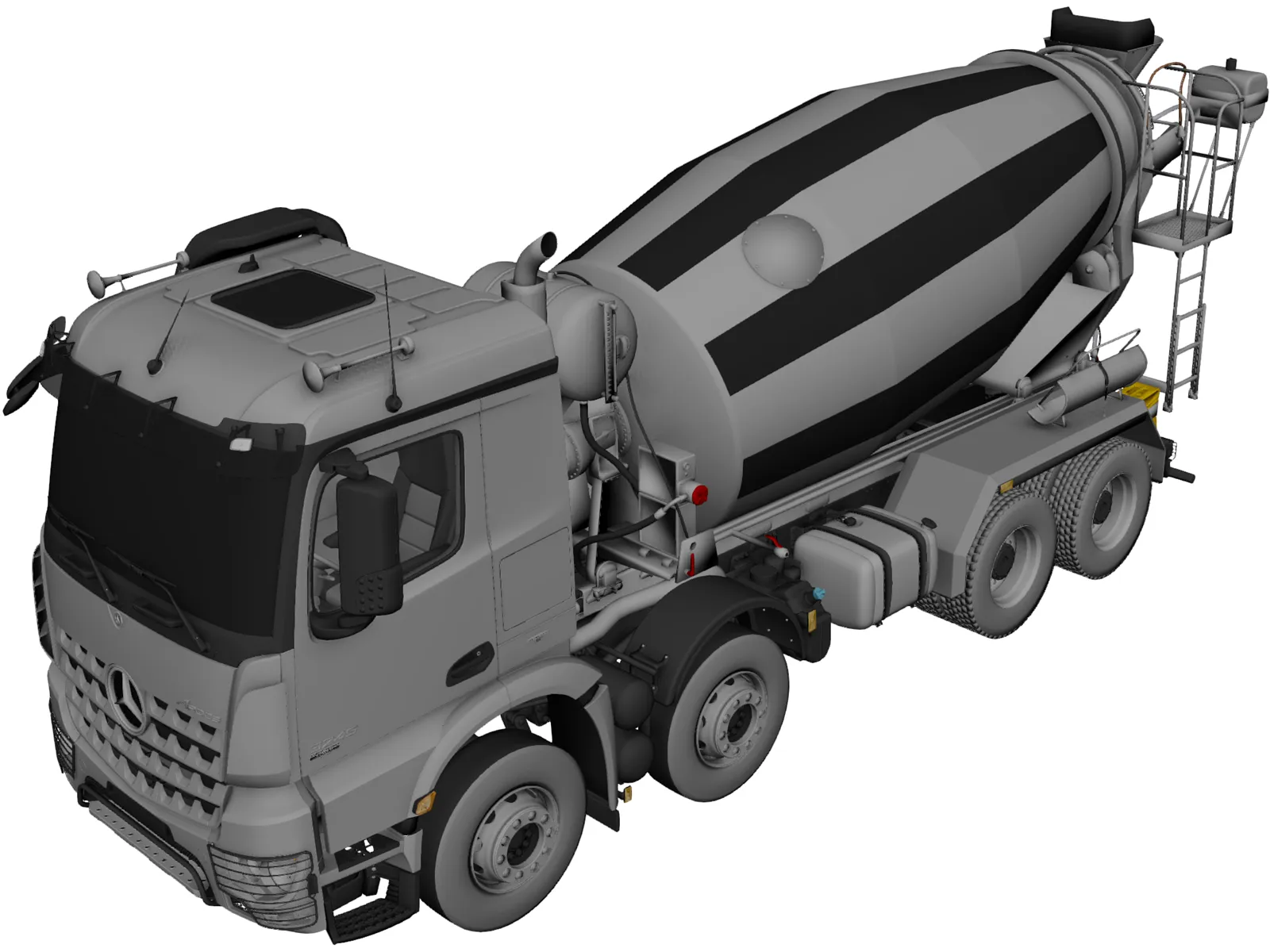 Mercedes-Benz Arocs 3D Model