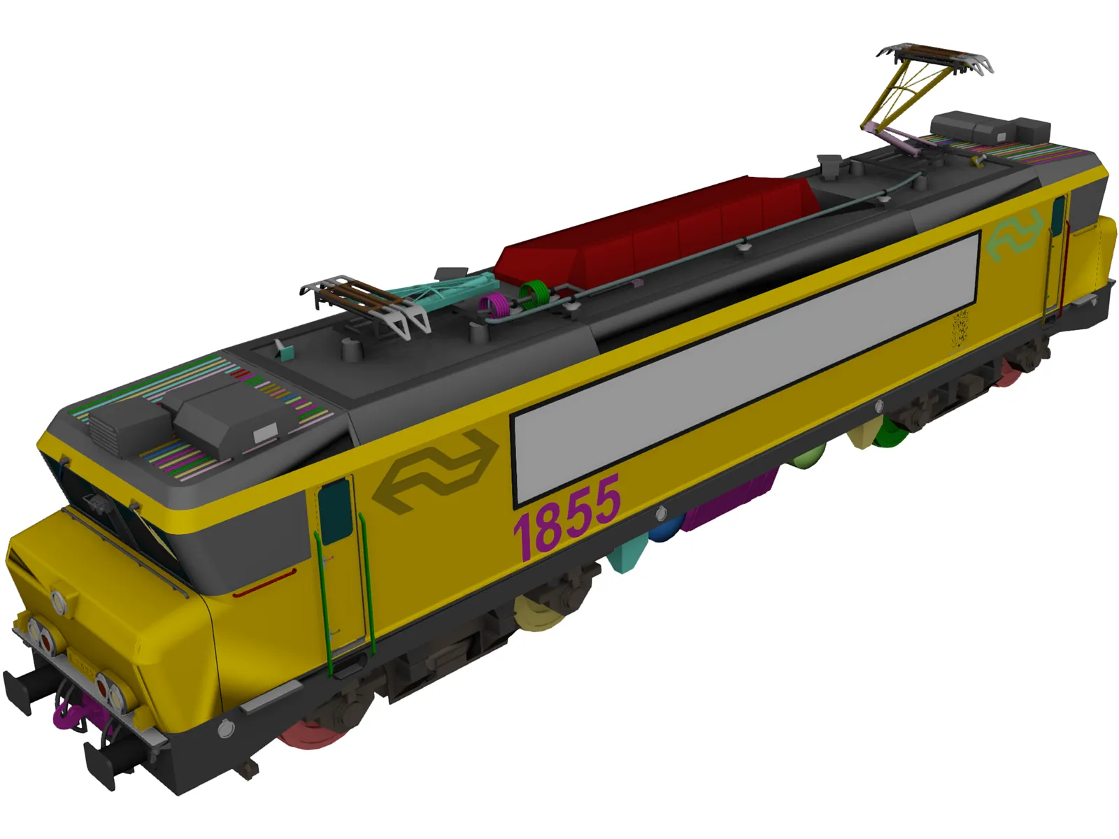 NS Class 1600 (1980) 3D Model