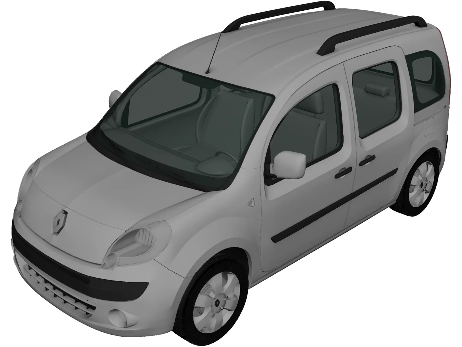 Renault Kangoo (2010) 3D Model