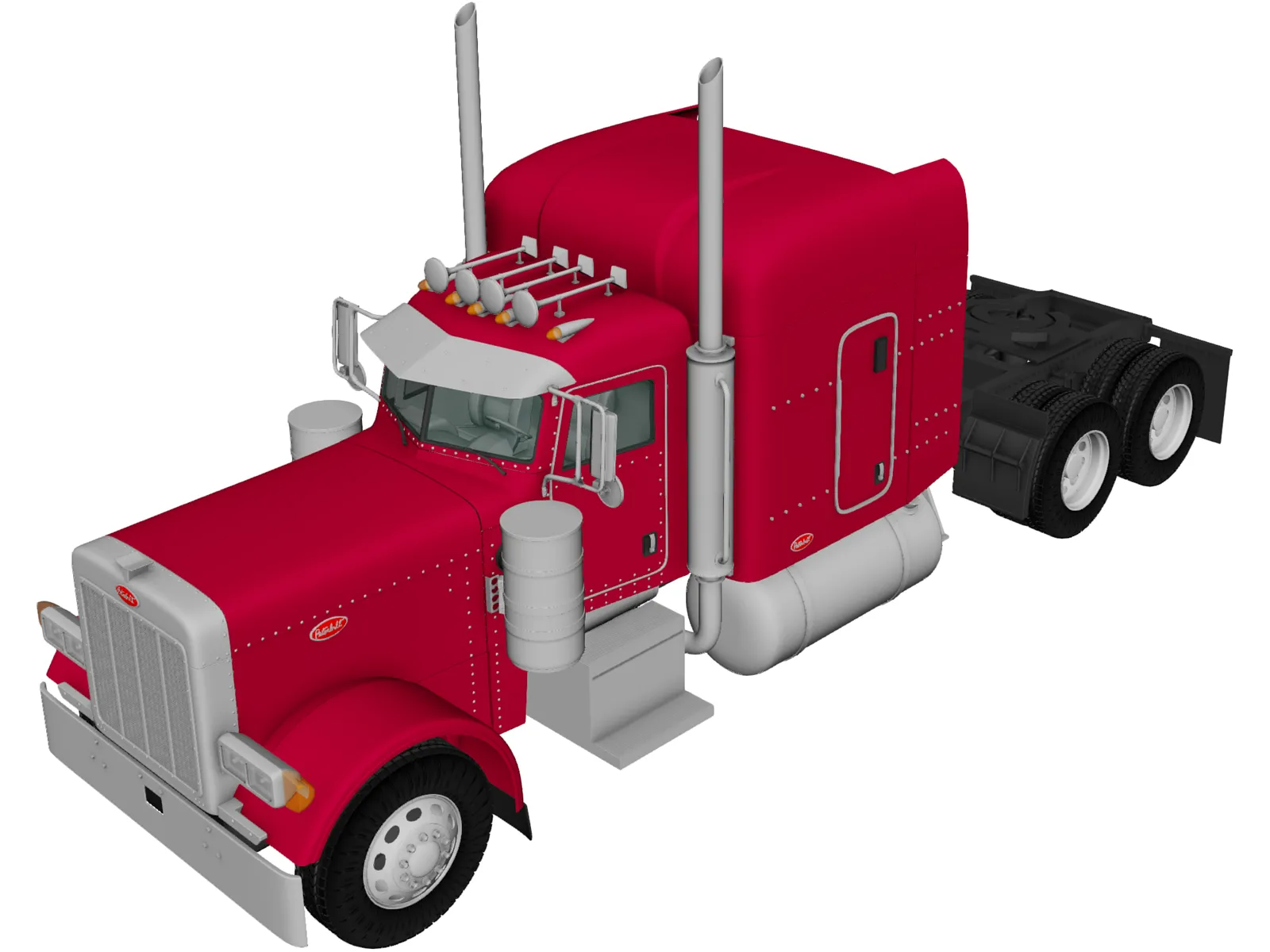 Peterbilt 379 (1987) 3D Model