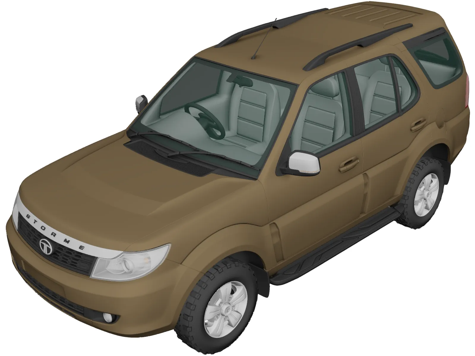 Tata Safari Storme (2015) 3D Model