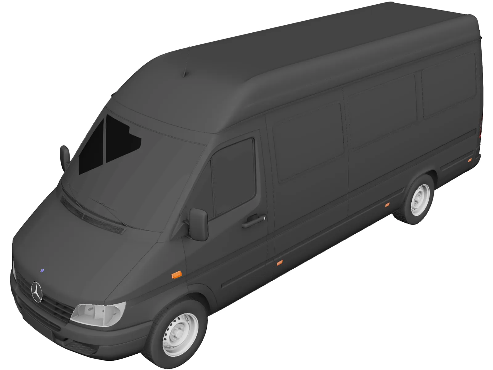 Mercedes-Benz Sprinter (2001) 3D Model