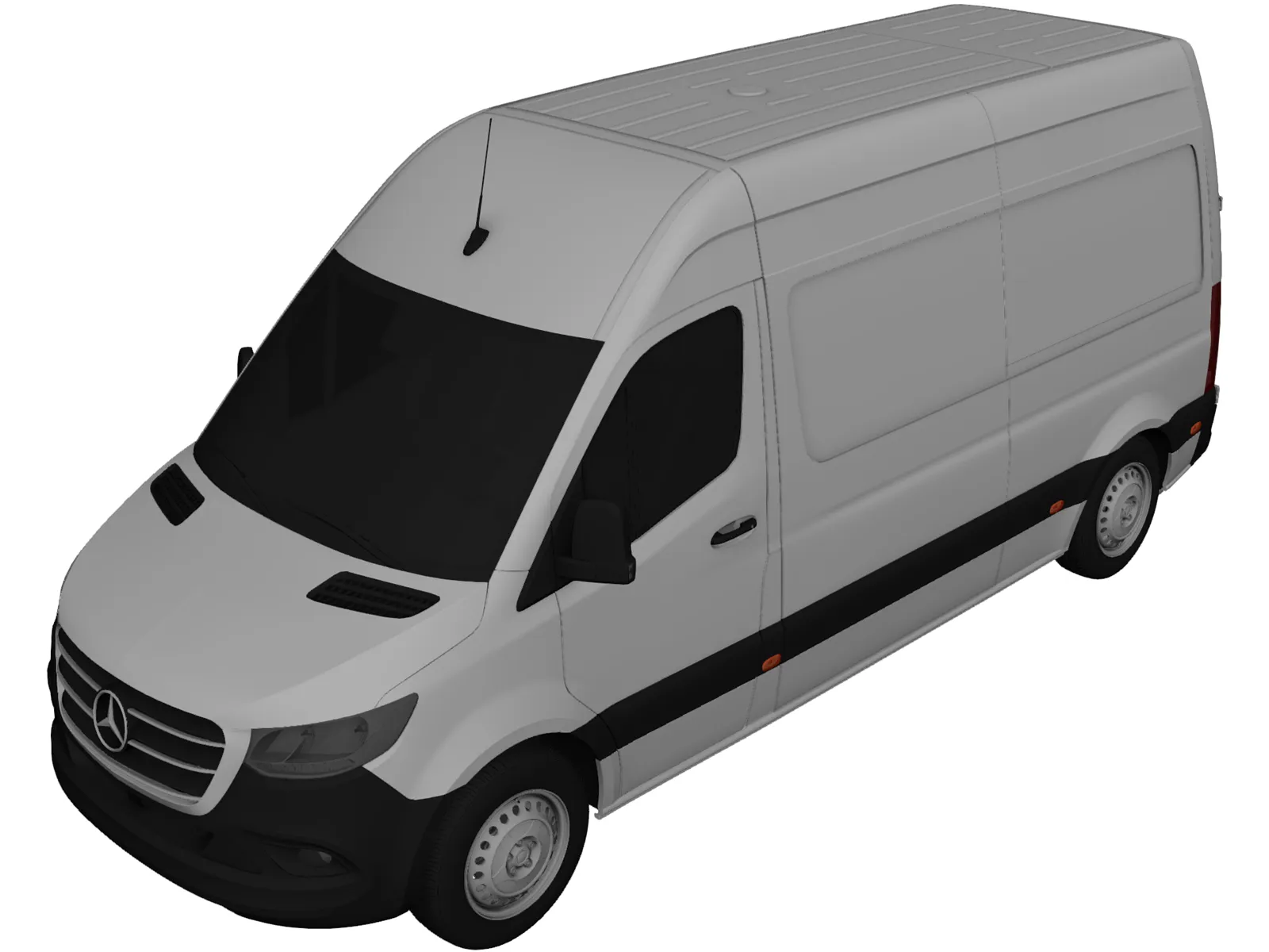 Mercedes-Benz Sprinter L2H2 (2020) 3D Model