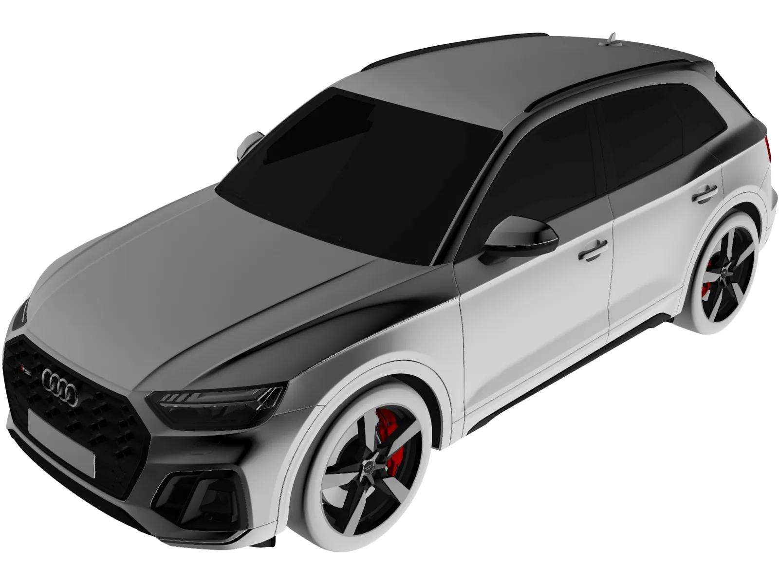 Audi SQ5 (2020) 3D Model