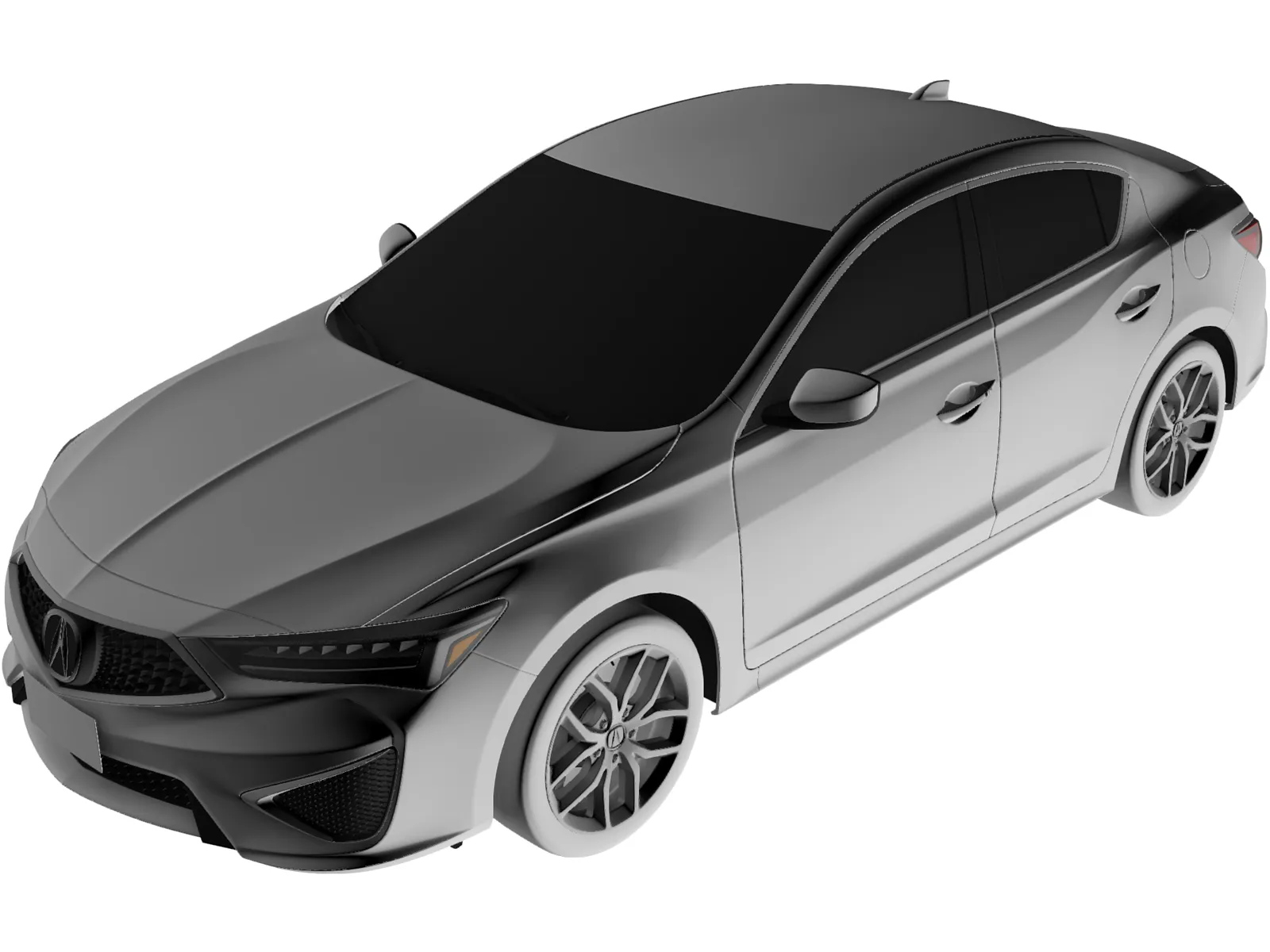 Acura ILX (2019) 3D Model