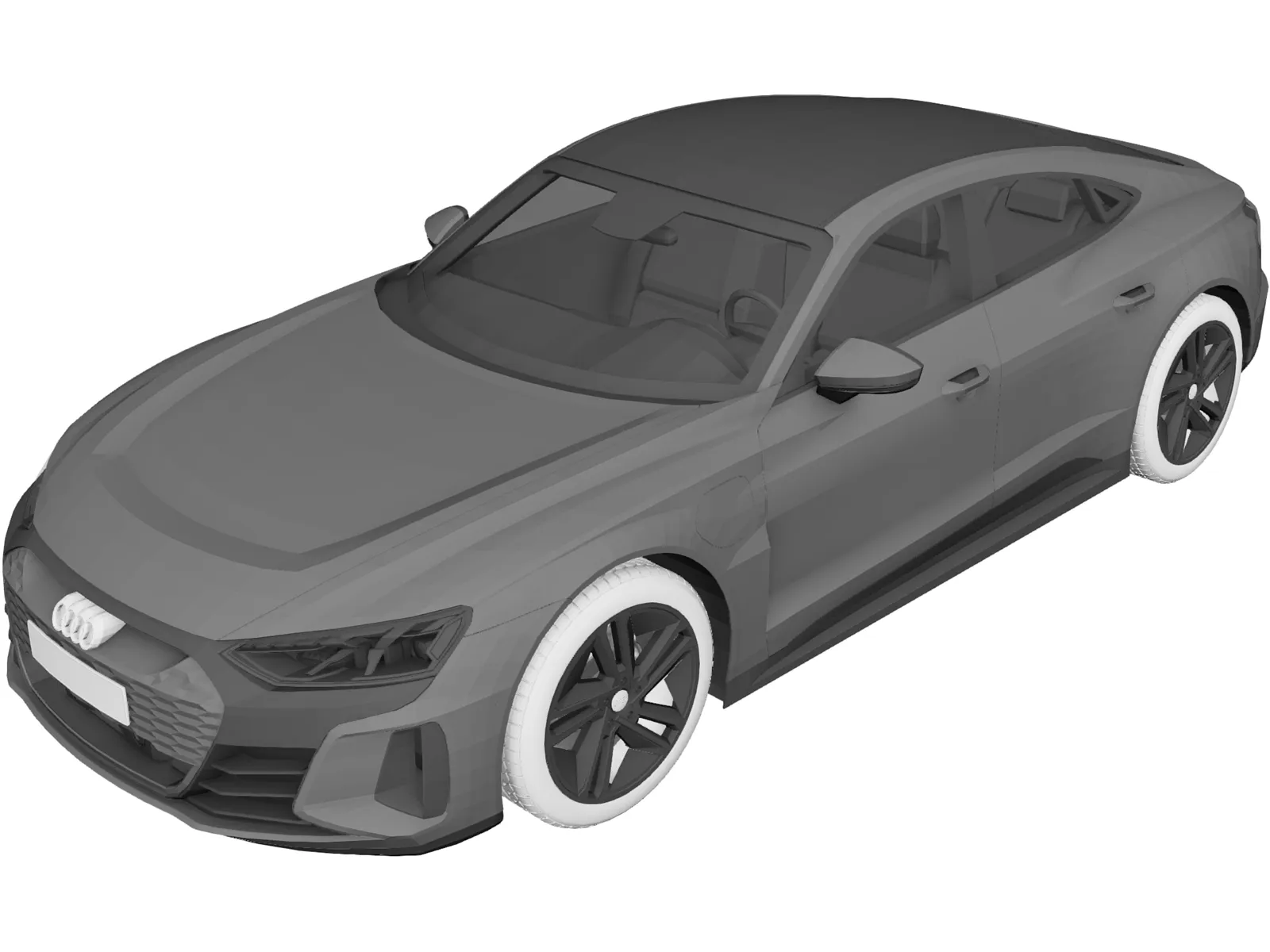 Audi RS e-tron GT 3D Model