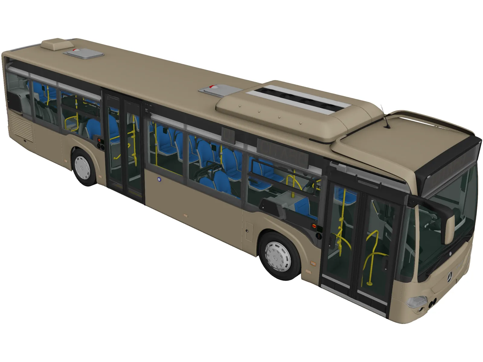 Mercedes-Benz Citaro 2 Turen (2011) 3D Model