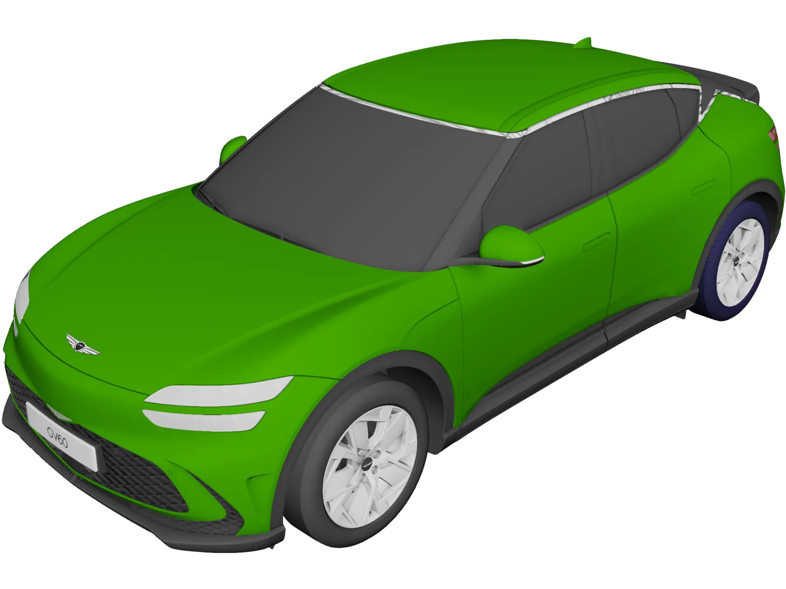 Genesis GV60 (2021) 3D Model