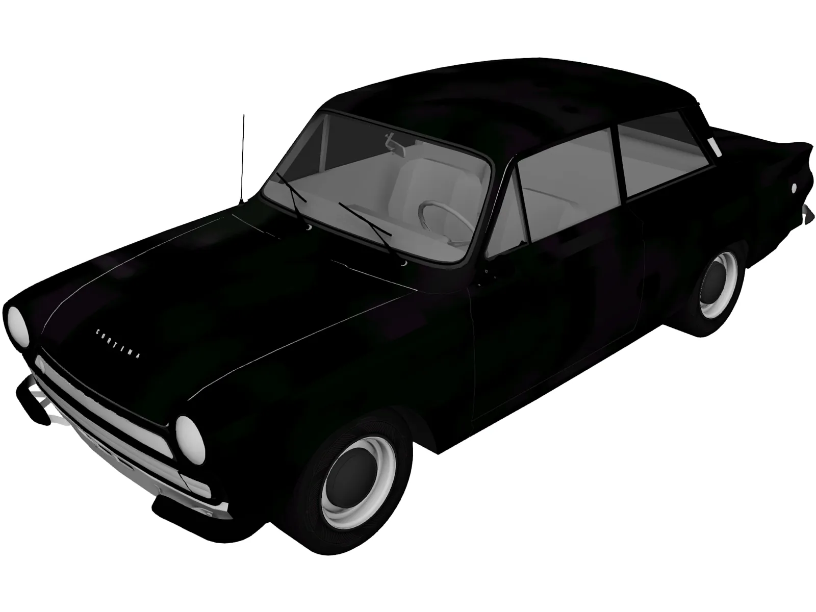 Lotus Cortina 3D Model