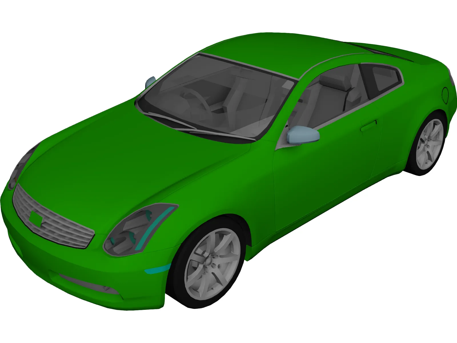 Infiniti G35 Coupe (2007) 3D Model