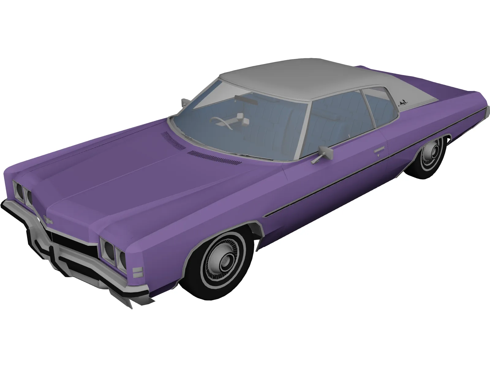 Chevrolet Impala (1972) 3D Model