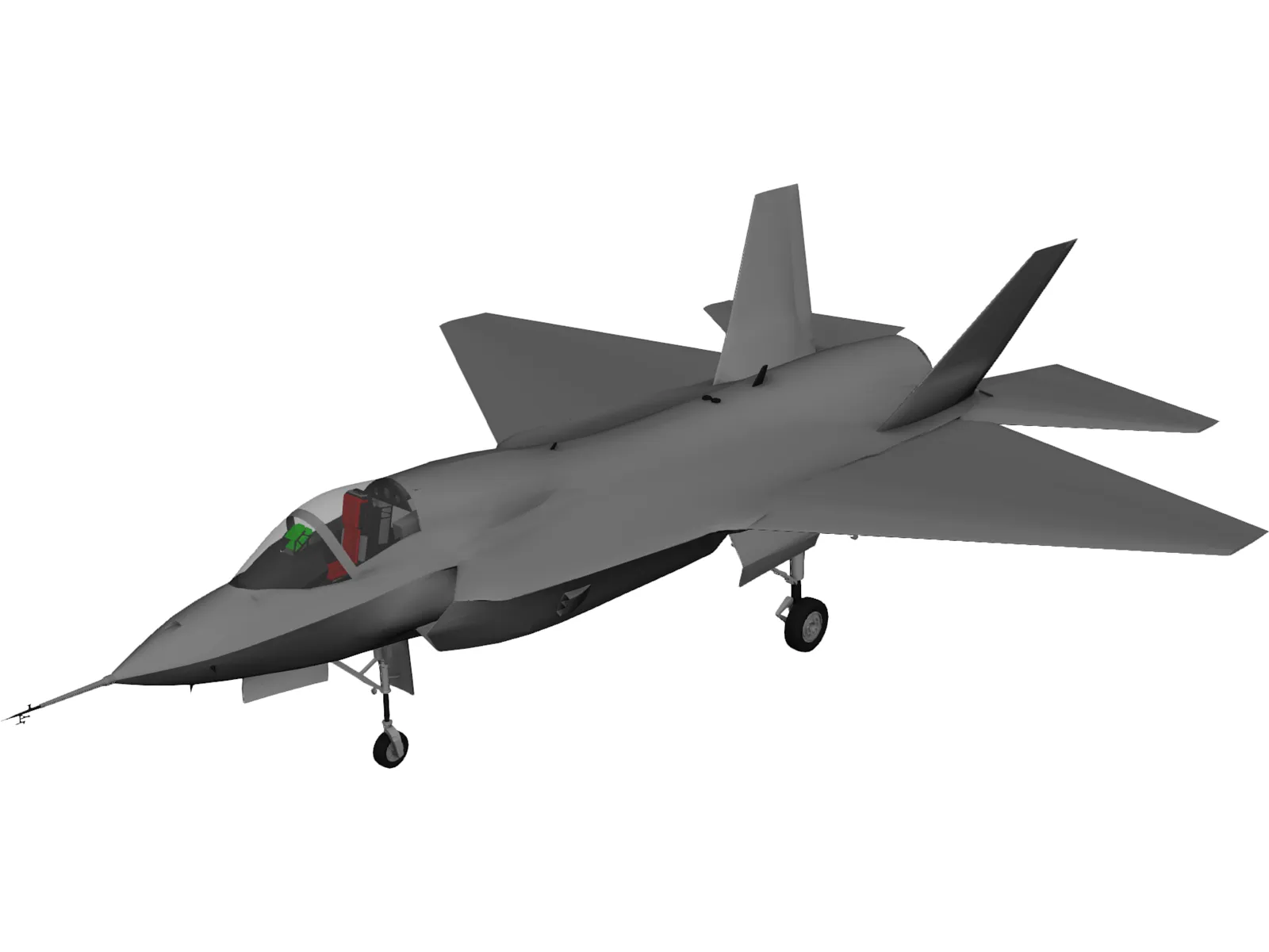 Lockheed Martin JSF F-35 3D Model