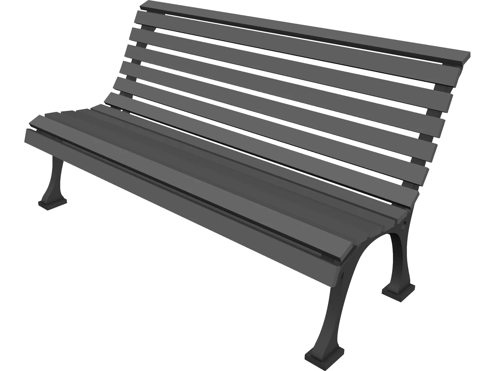 Bench 3D Model