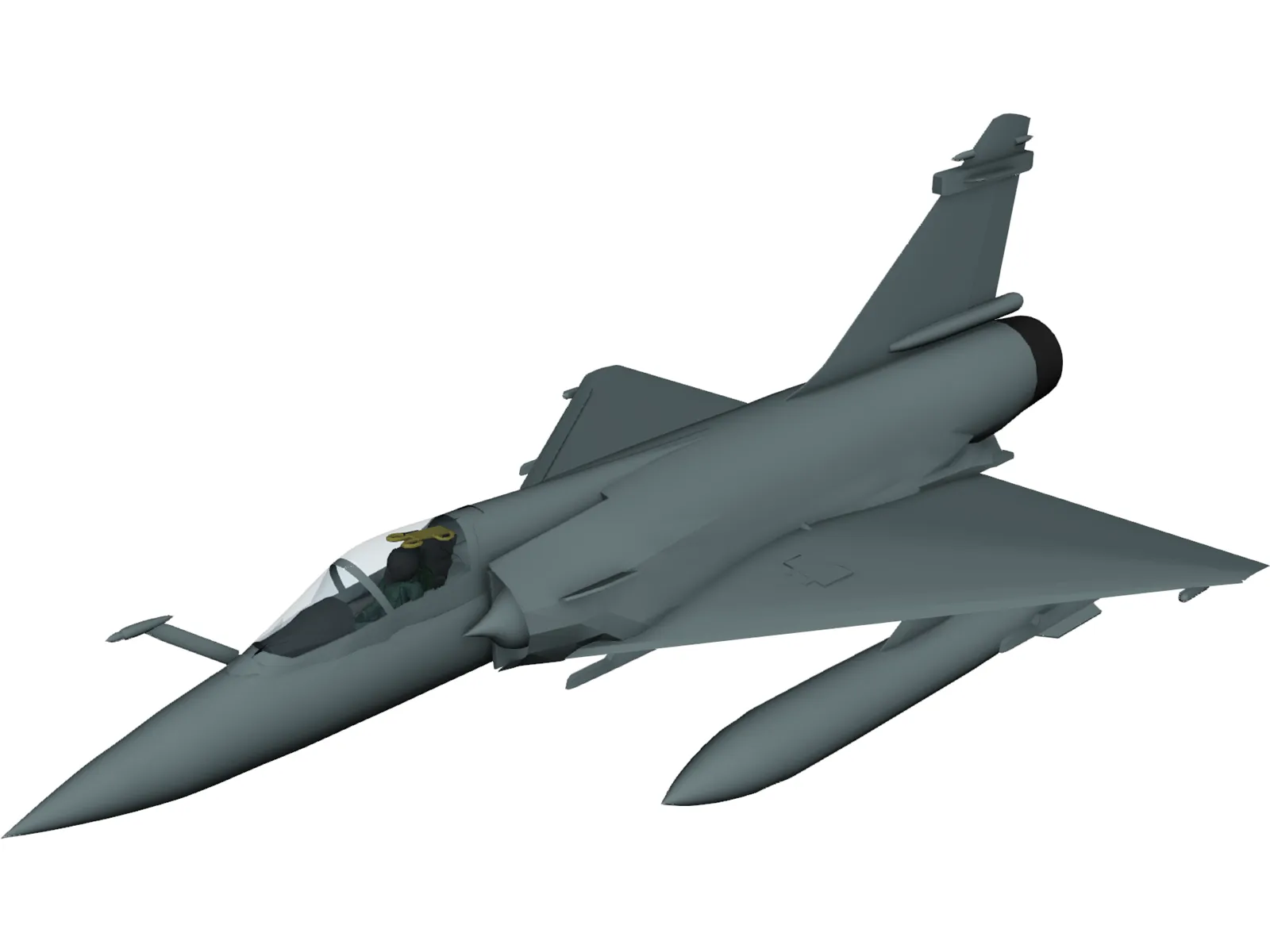 Dassault Mirage 2000-5 3D Model