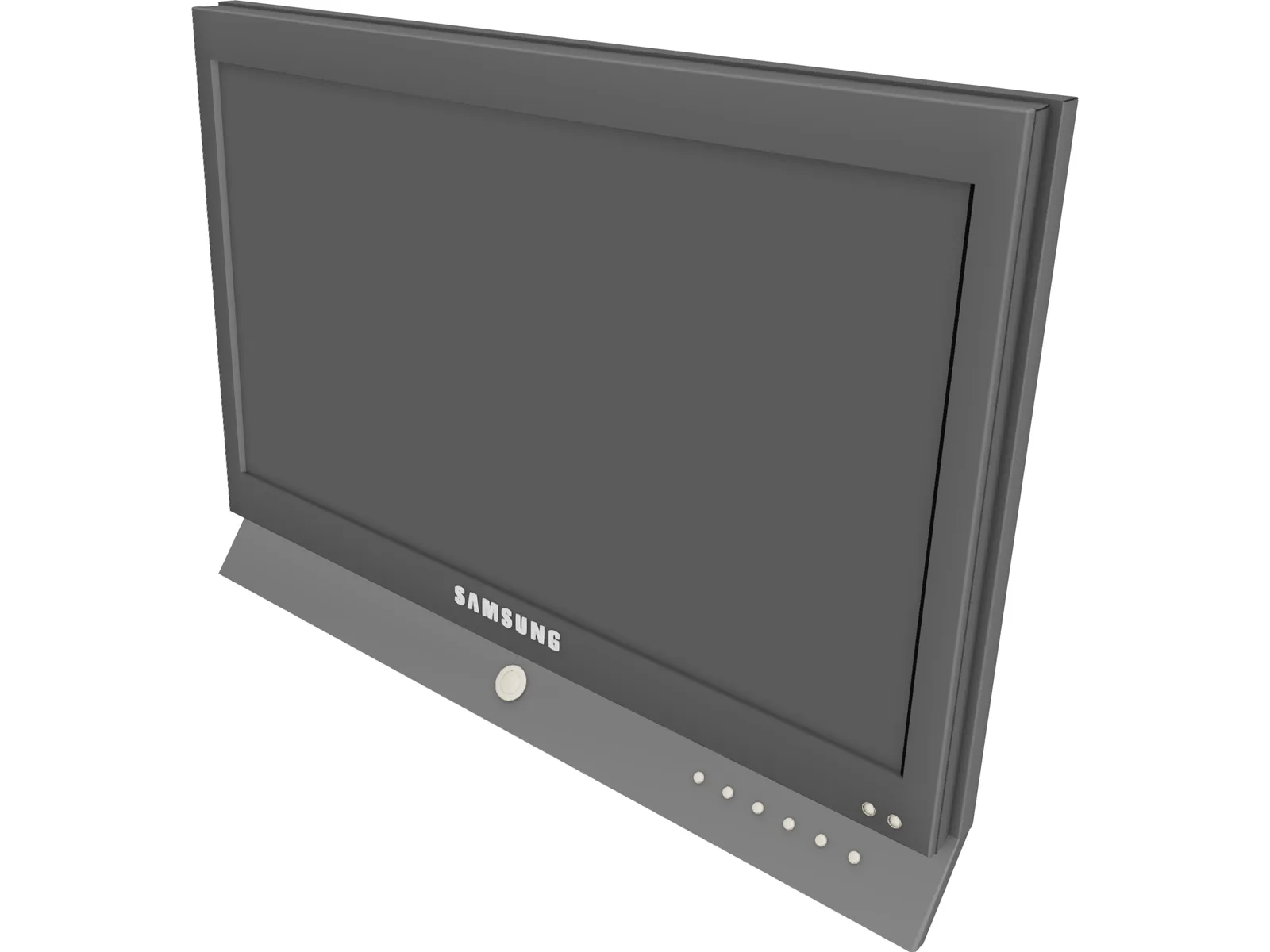 Samsung LCD TV 3D Model