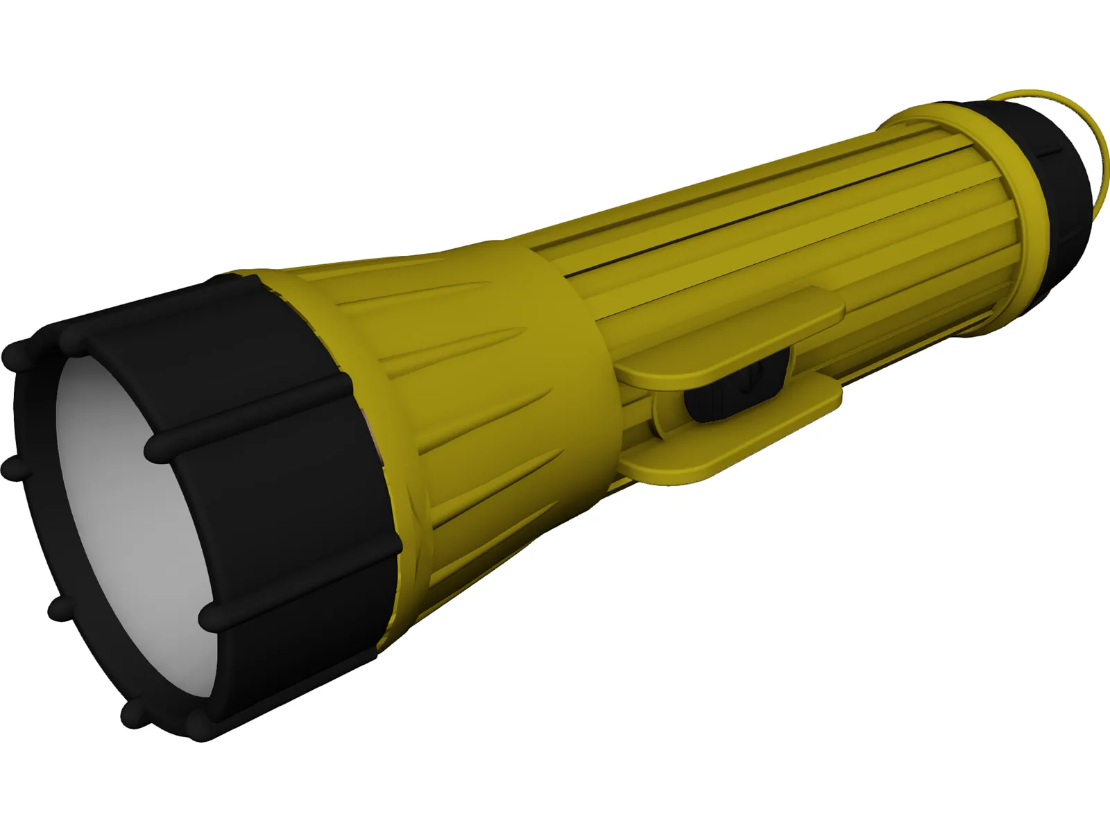 Flashlight 3D Model