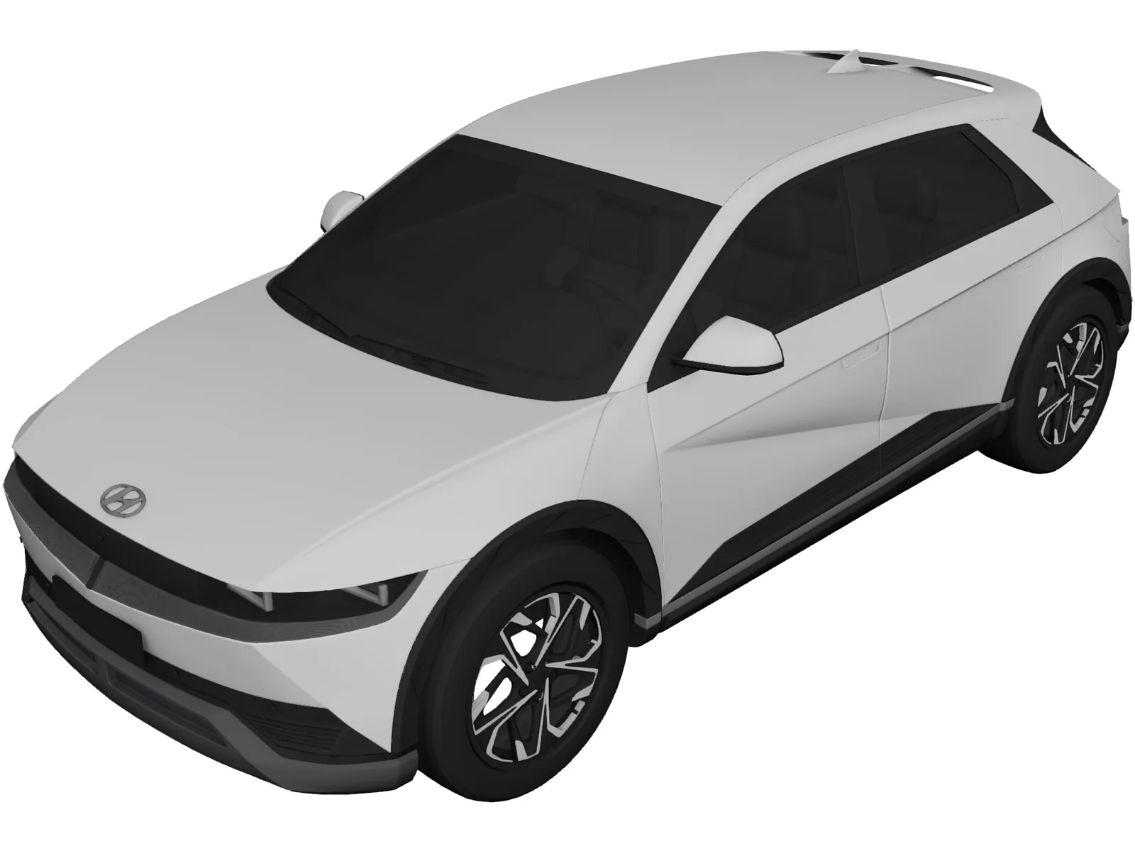 Hyundai iONIQ 5 (2021) 3D Model