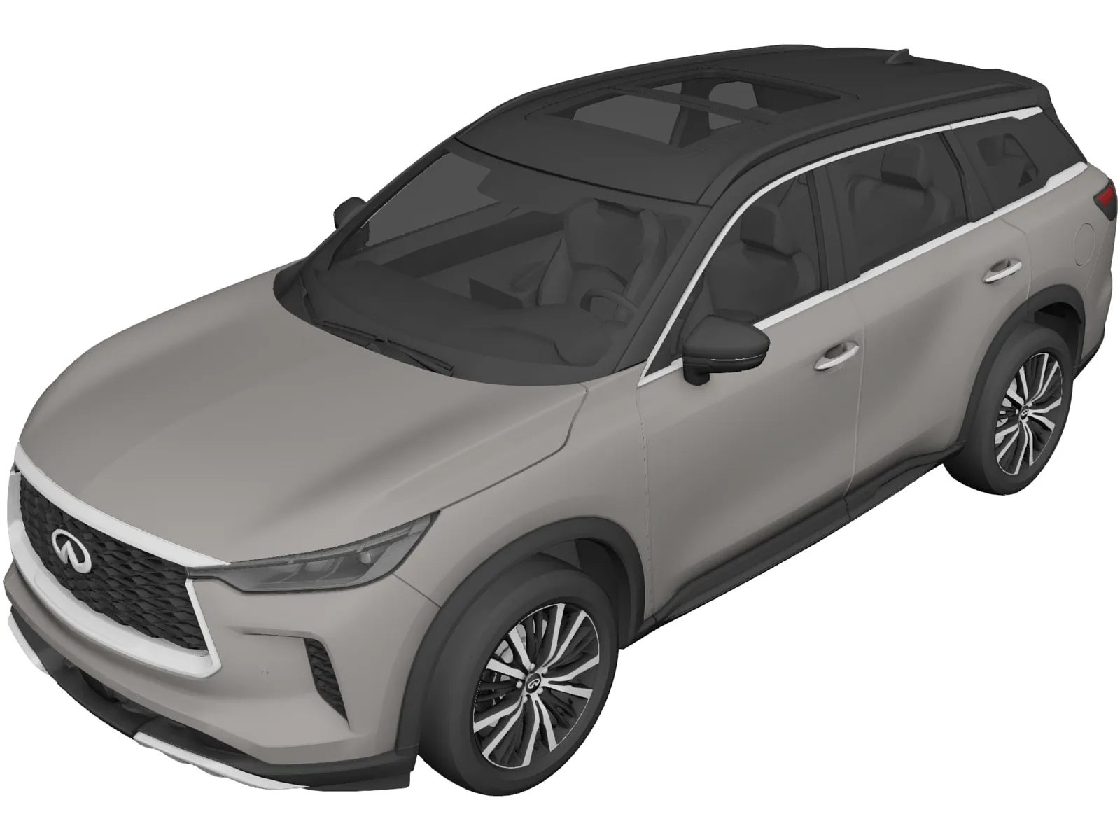 Infiniti QX60 (2022) 3D Model