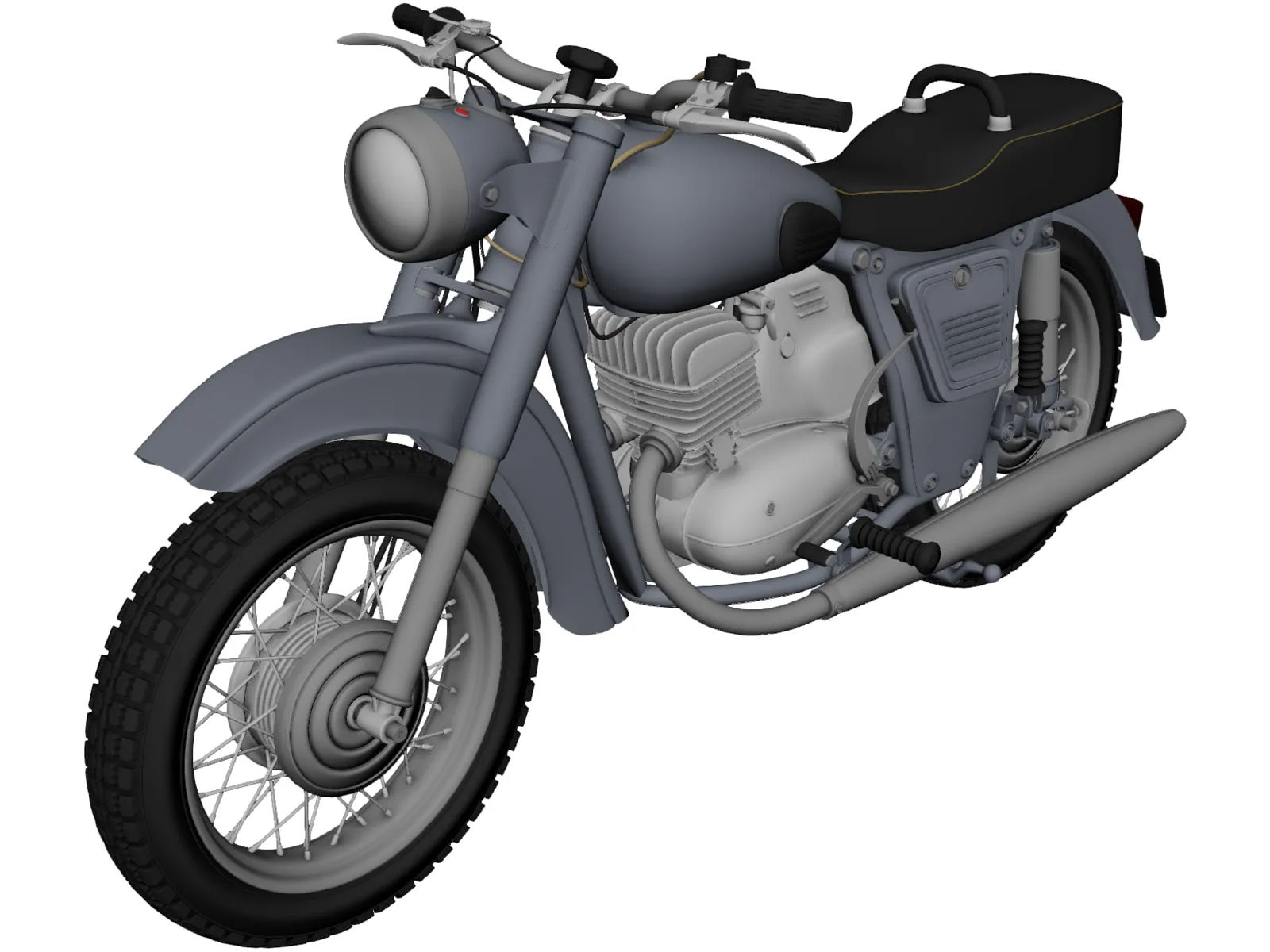 Izh Planeta 2 3D Model