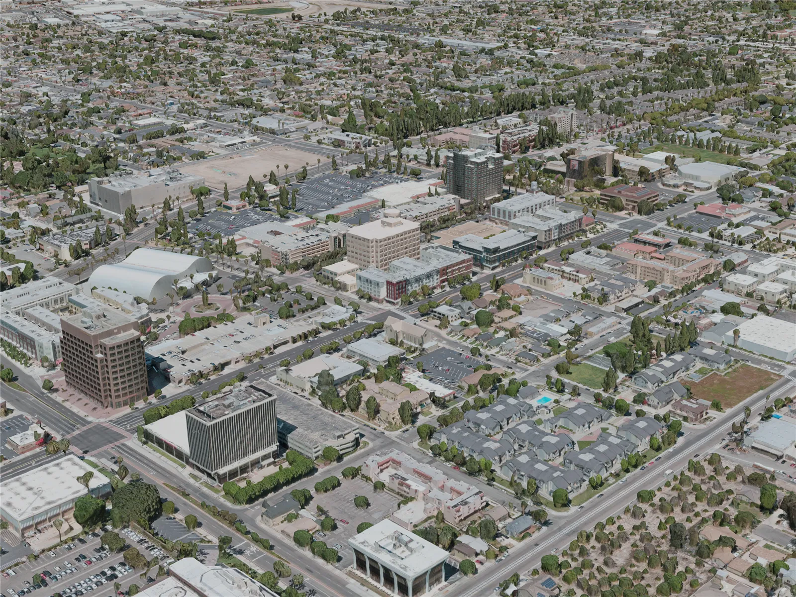 Anaheim City, USA (2021) 3D Model