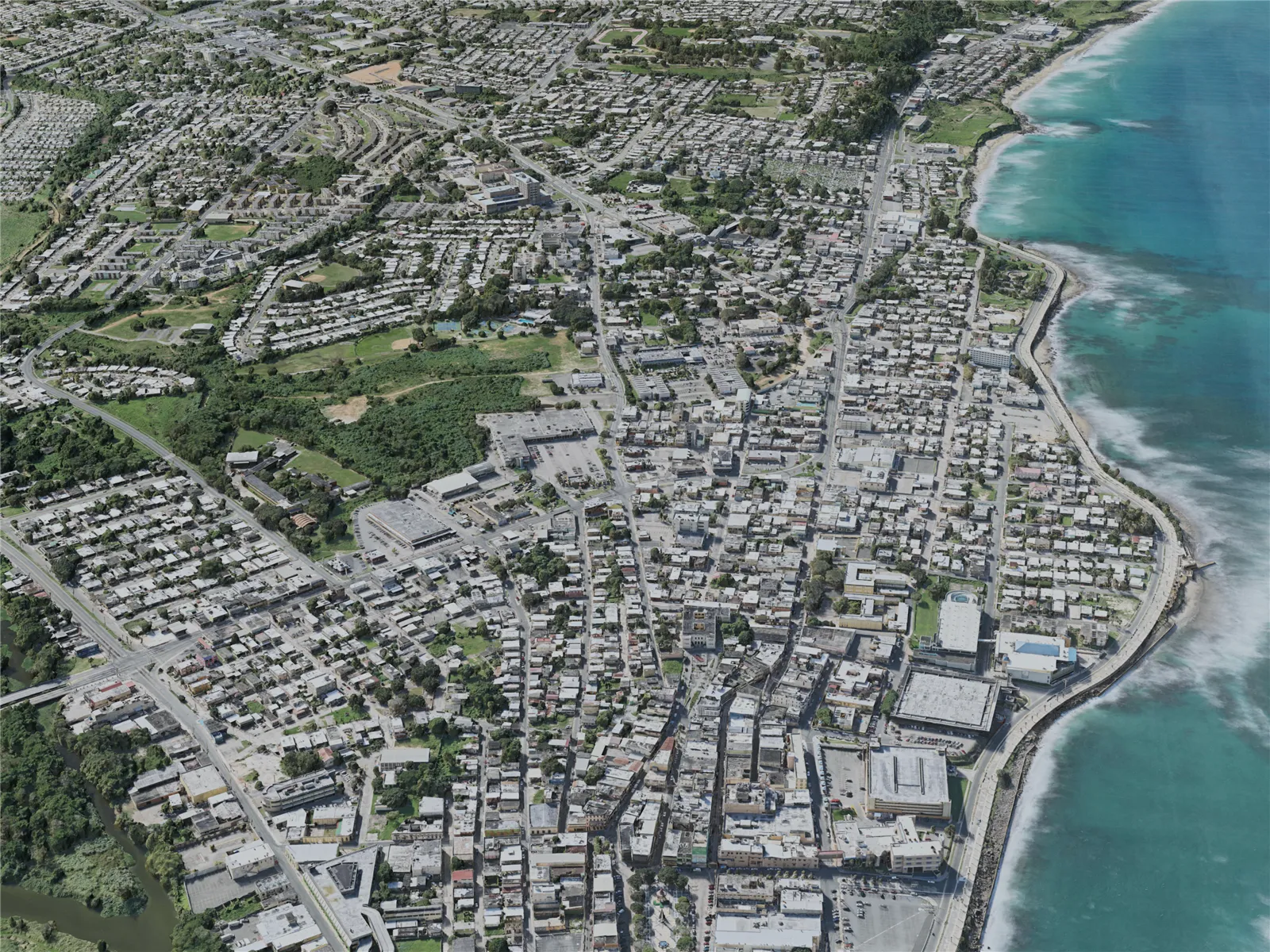 Arecibo City, Puerto Rico (2021) 3D Model