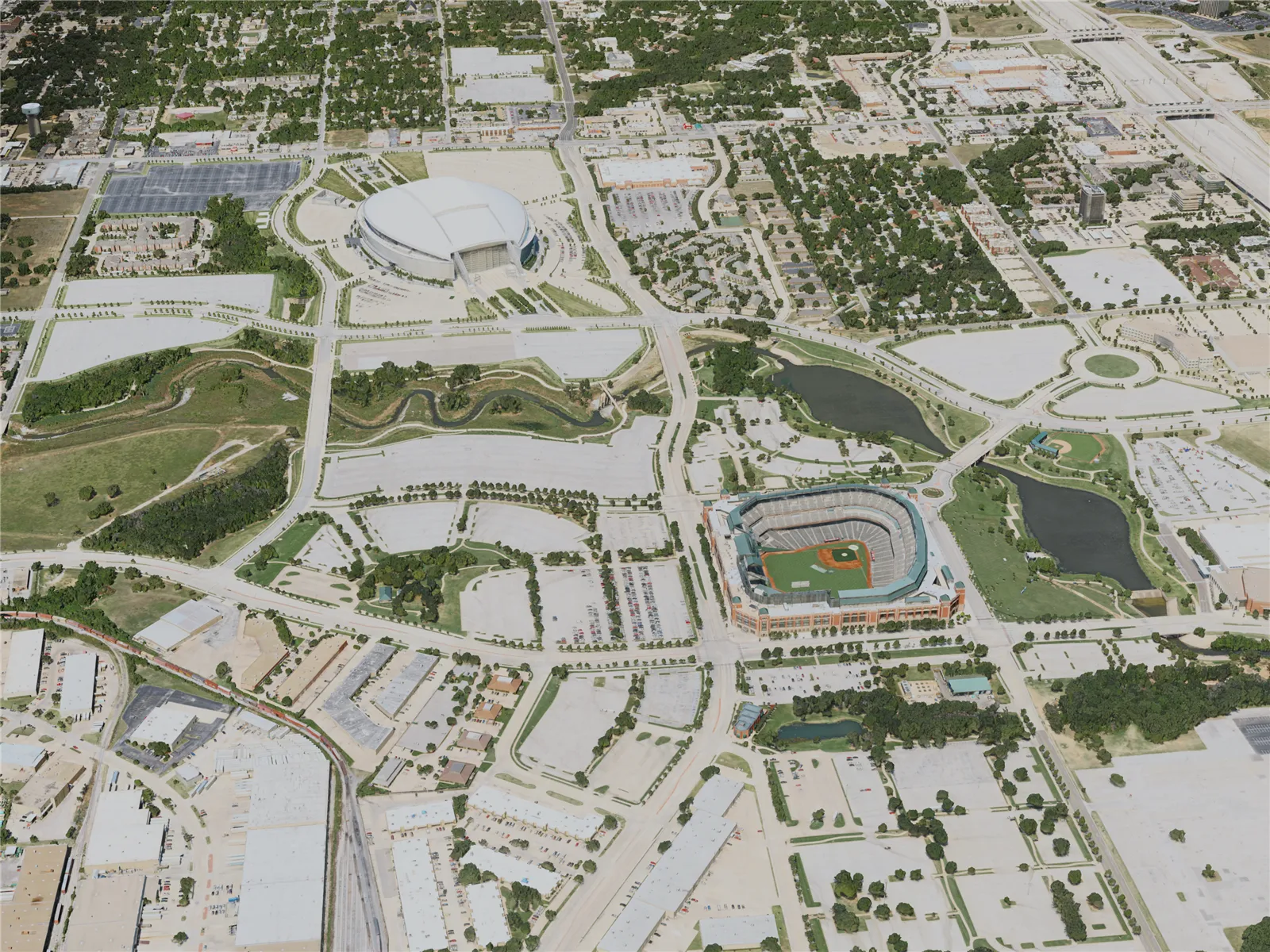 Arlington City, USA (2021) 3D Model