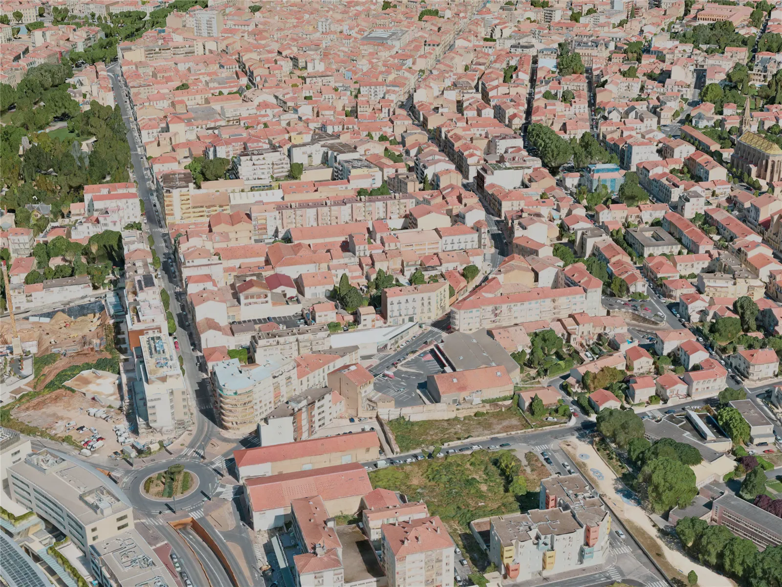 Beziers City, France (2021) 3D Model
