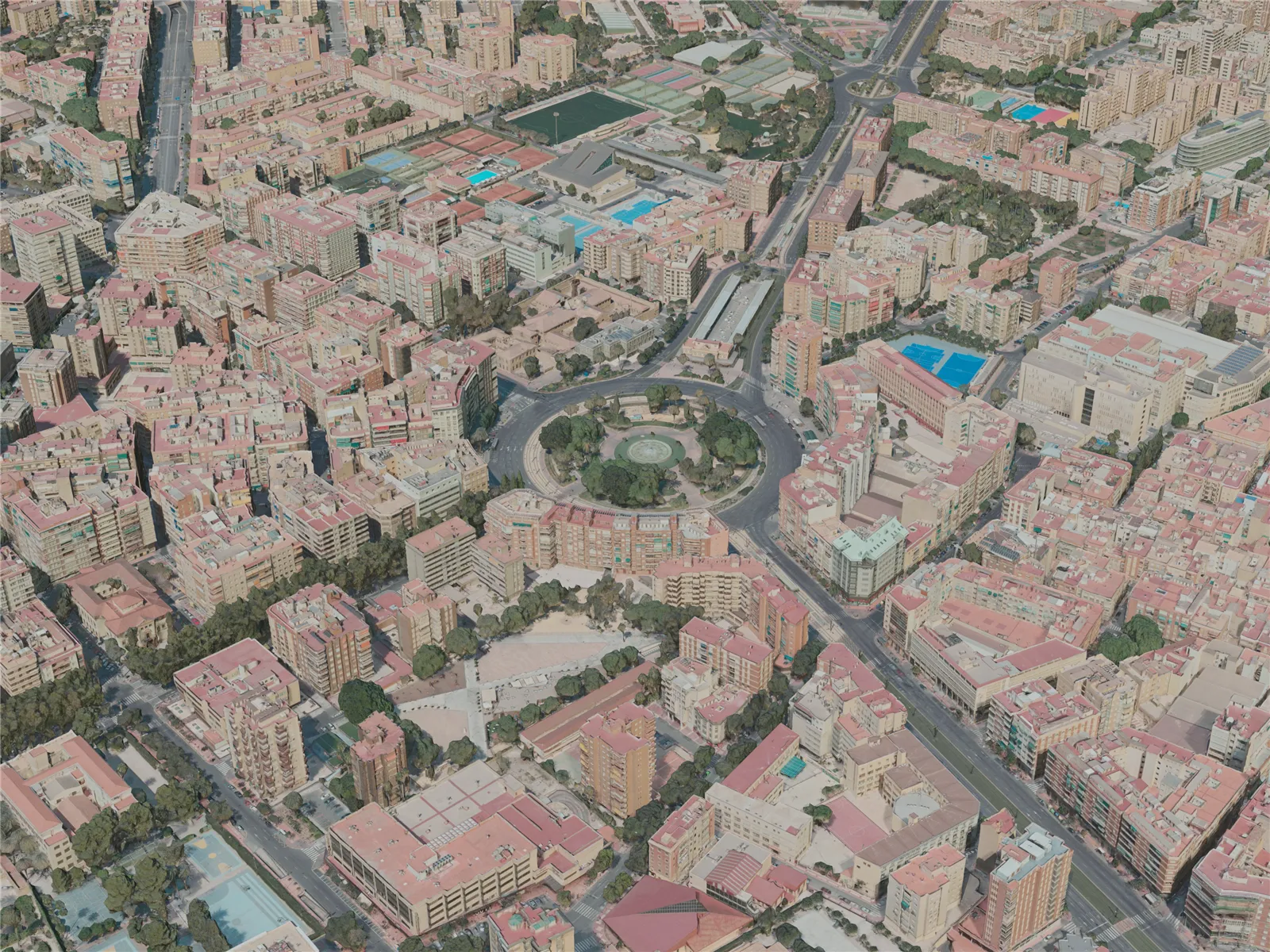 Murcia City, Spain (2021) 3D Model