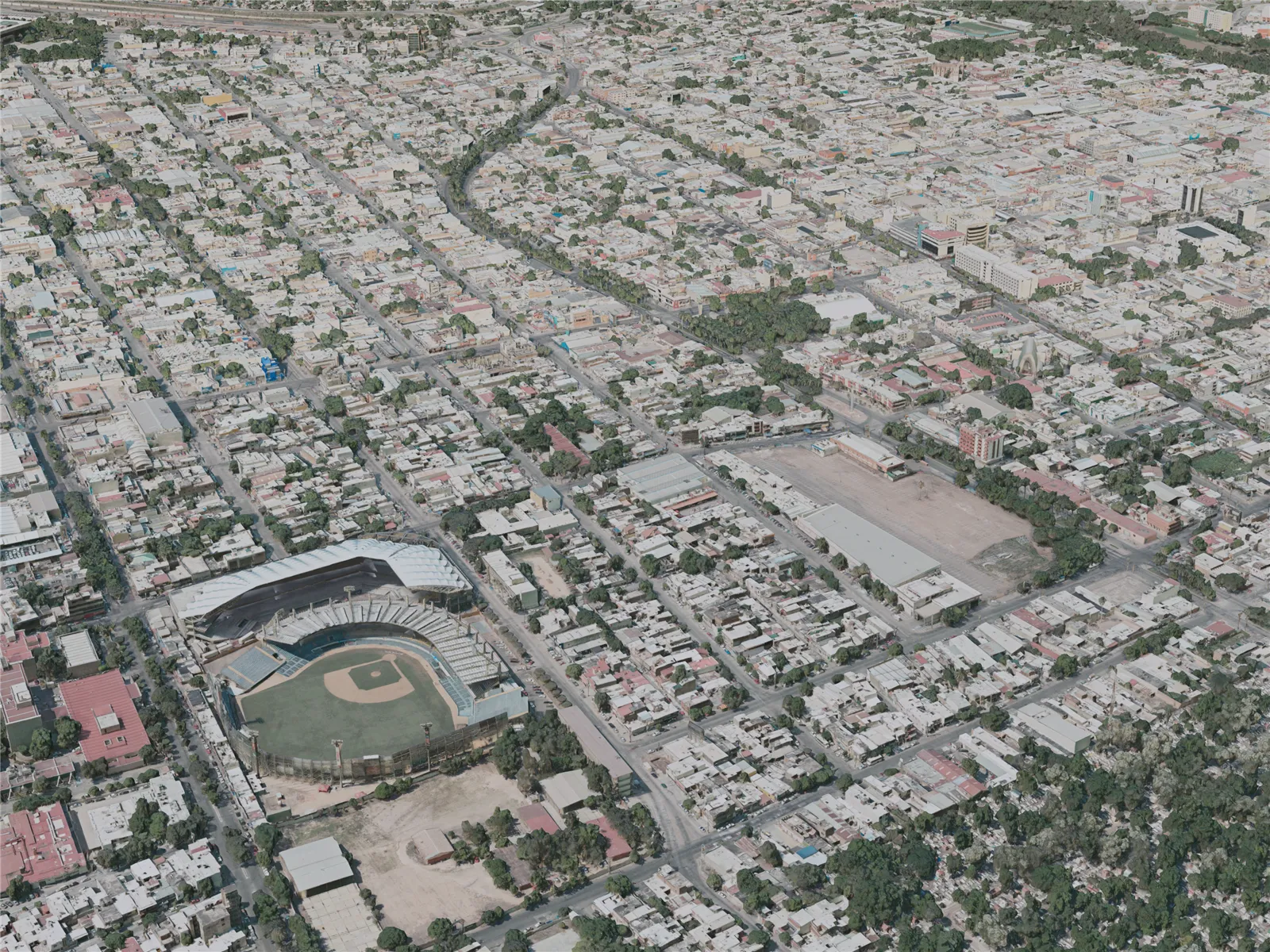 Culiacan City, Mexico (2021) 3D Model