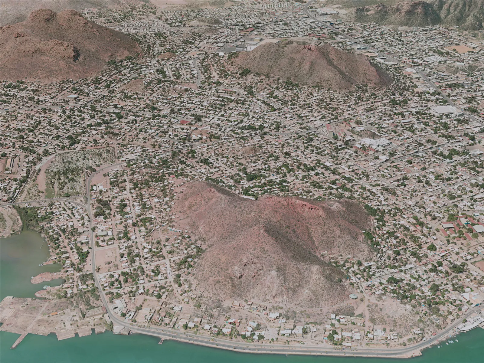 Guaymas City, Mexico (2021) 3D Model