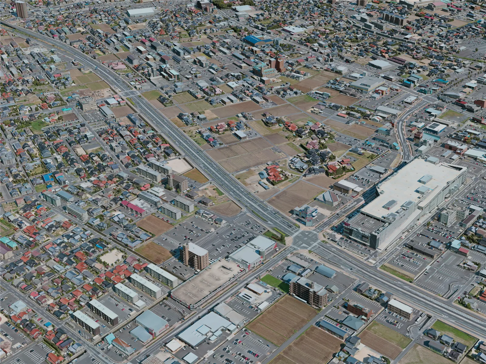 Izumo City, Japan (2021) 3D Model