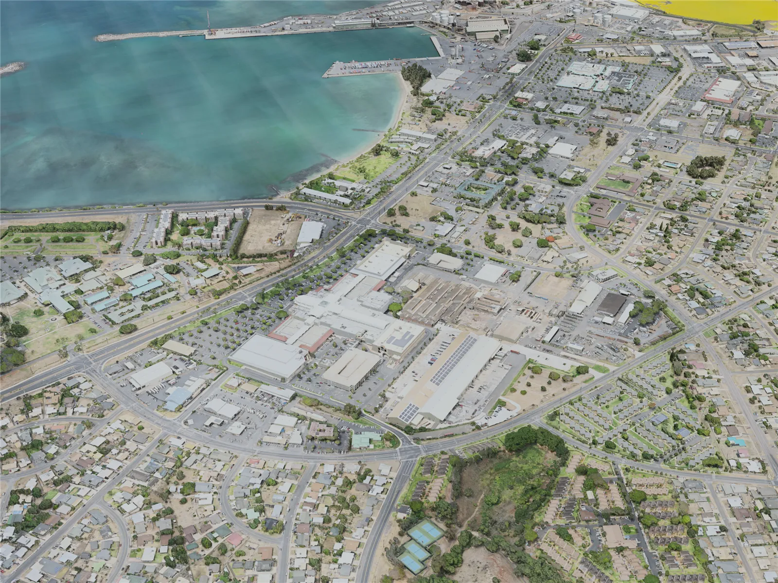 Kahului City, USA (2021) 3D Model