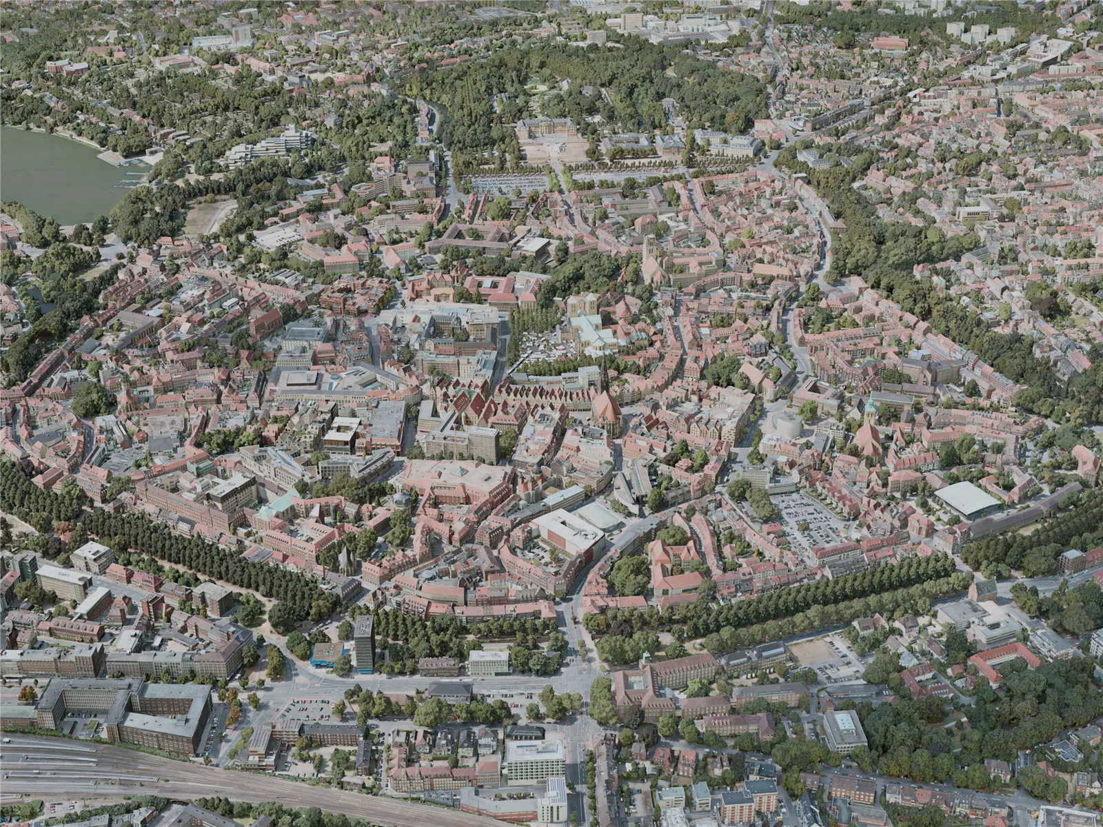 Munster City, Germany (2021) 3D Model