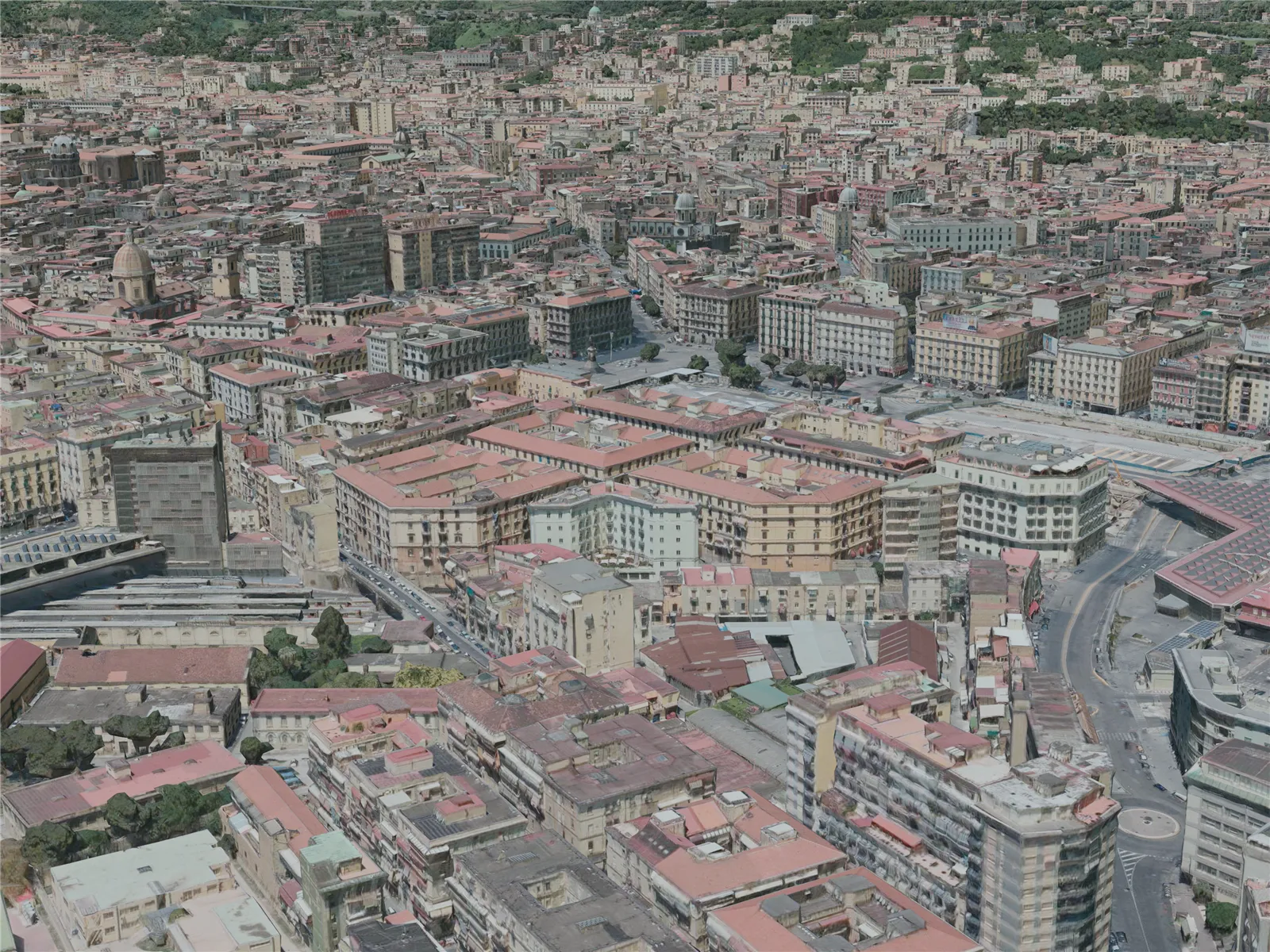 Naples (Napoli) City, Italy (2021) 3D Model